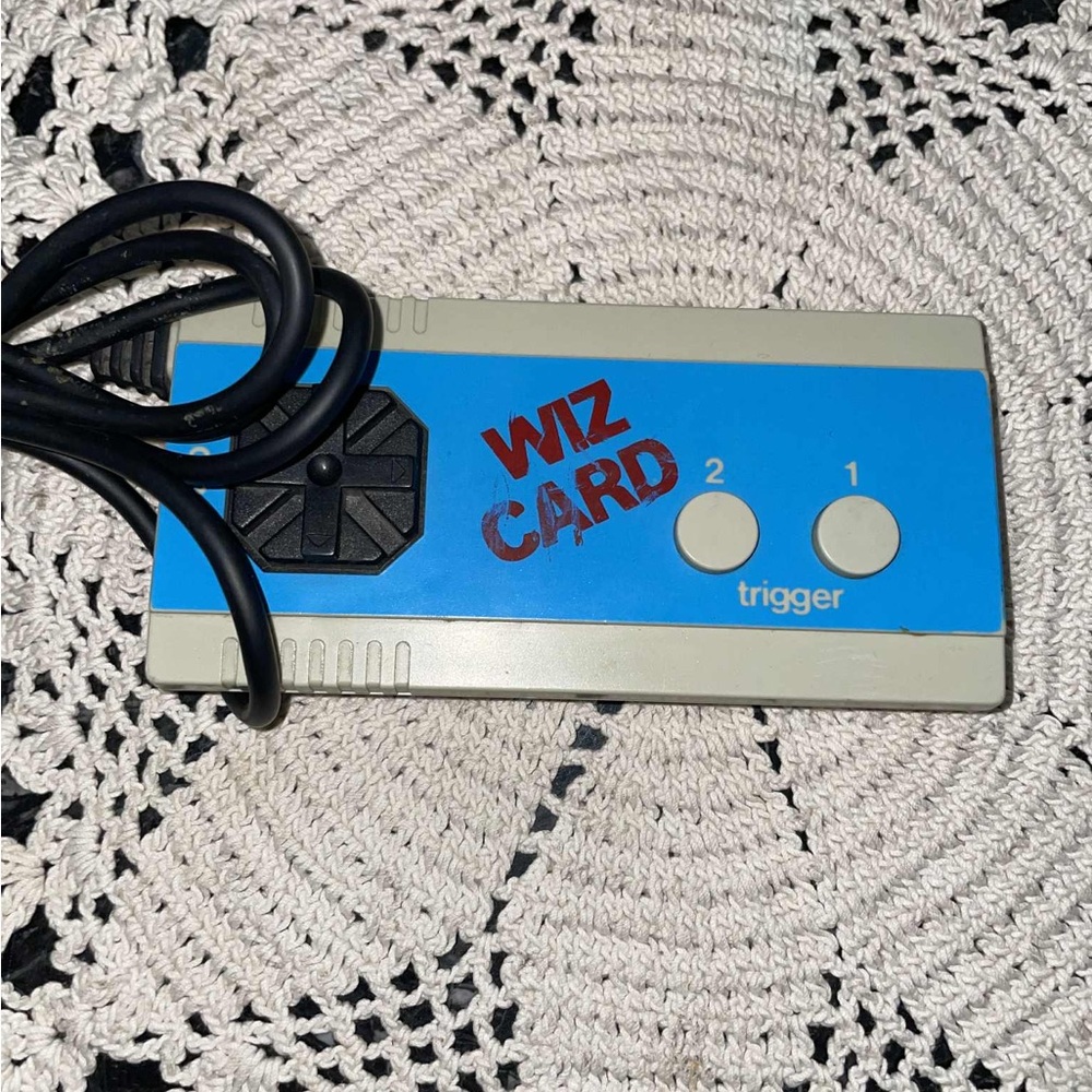 Wiz Card Hudson Soft Joy Card Controller for MSX rare joypad joy pad Untested